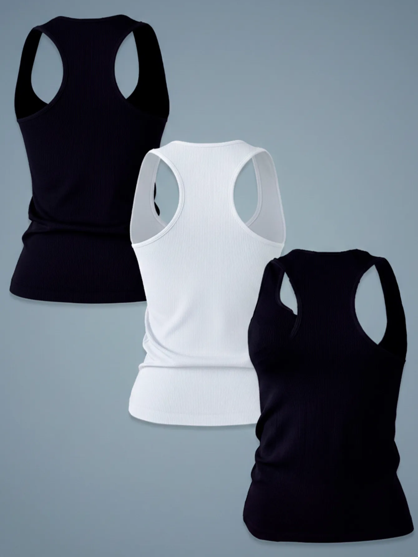 OLIMPICA PLA BLANCO Y NEGRO SET DE 3 8515